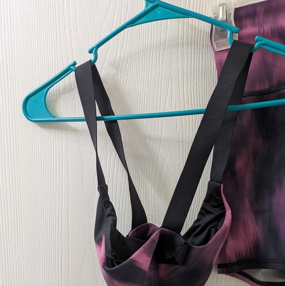 NWOT Alo EUC 4" Vapor High Waist Short & Matching Sport Bra - Picture 4 of 7